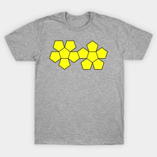 Dodecahedron NetImage T-Shirt